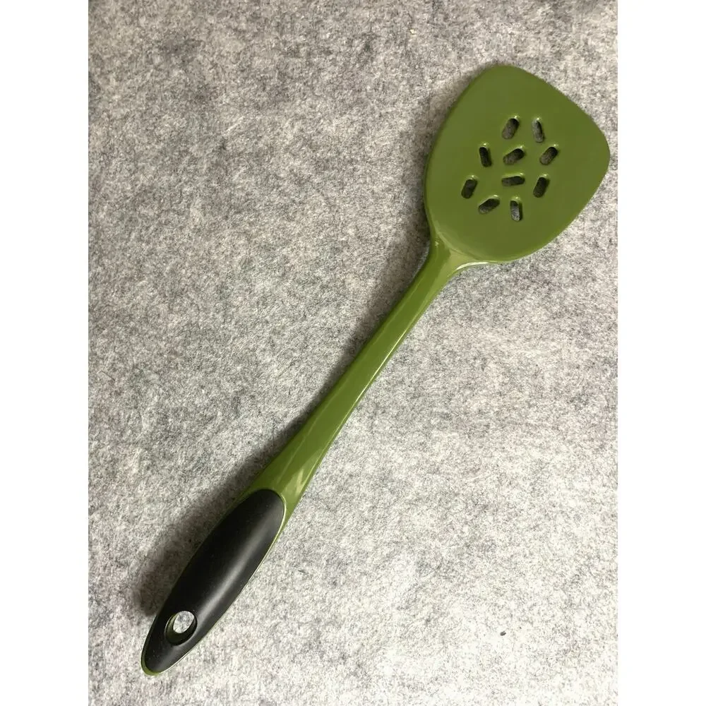 CB Outdoor Camping Spatula Green Camouflage Camping Cookware Durable Plastic